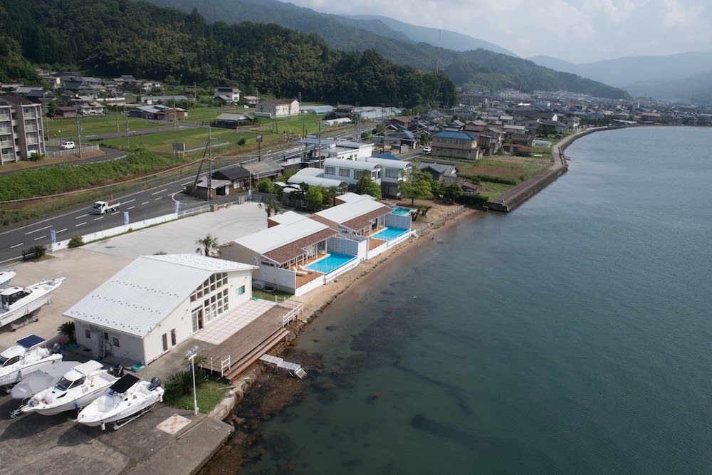 宮津Harbor コスタデマーレ＆ペスカドールの空撮