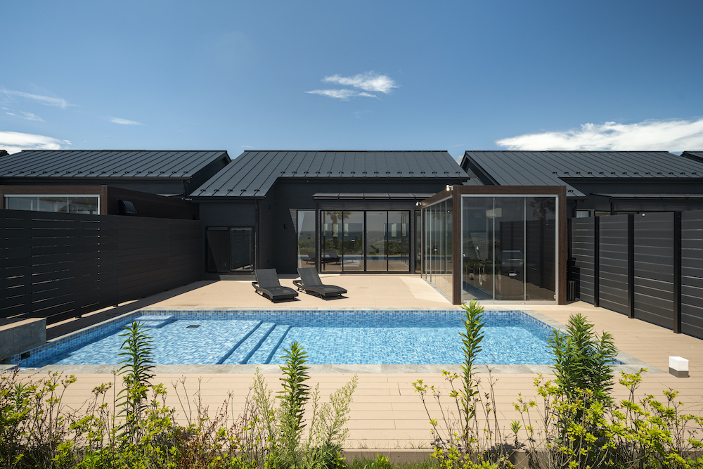 Private Ocean Villa 藍水 -ransui-のプール