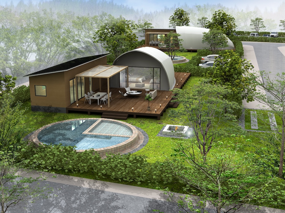 Grande Private Dog Resort Hitachiのイメージ図