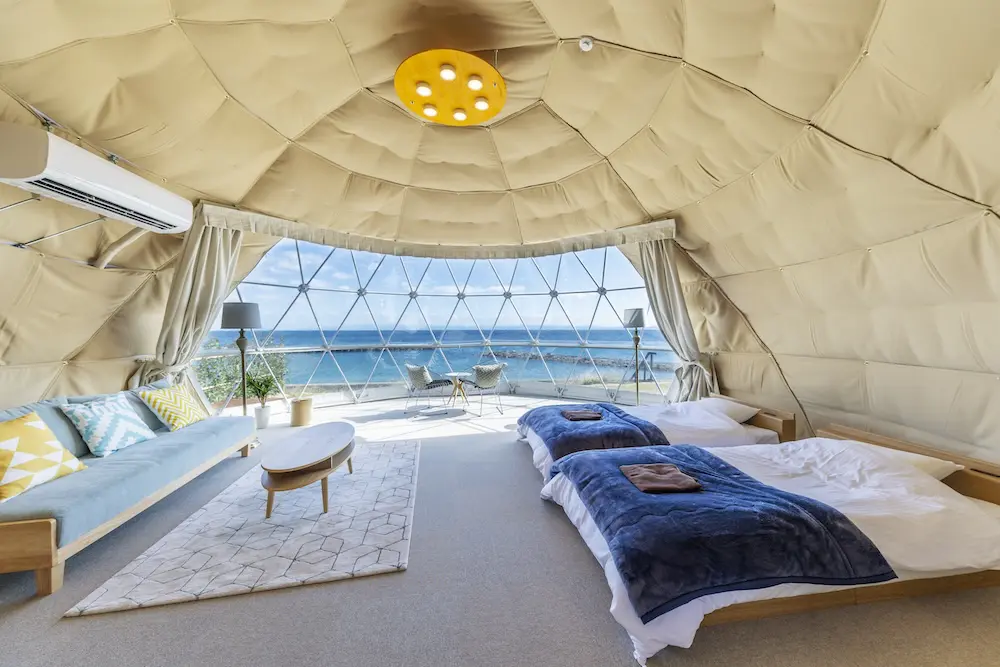 リゾートベッド　ベッド　デイベッド　グランピング　プールサイド　カーテン付き　B リゾートベッド ベッド デイベッド グランピング プールサイド